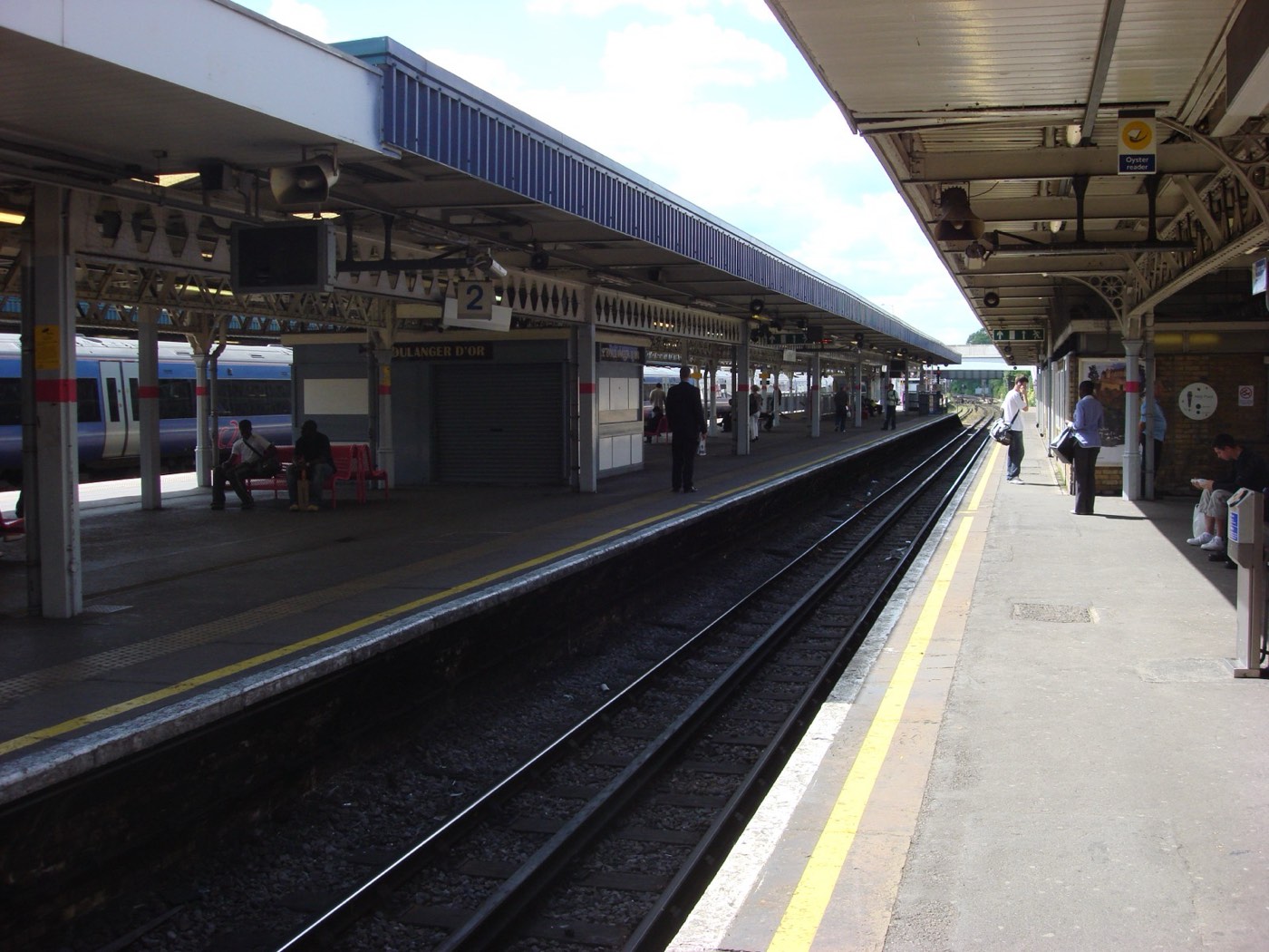 Barking railway and Underground station, East London